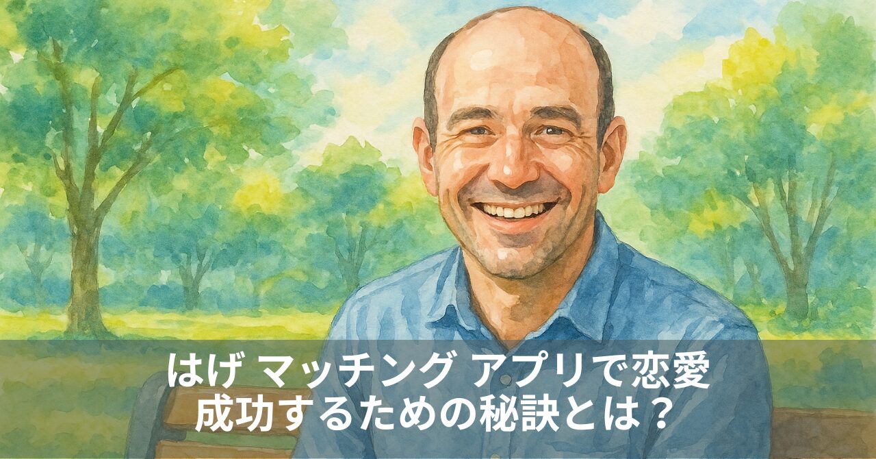 はげ マッチング アプリで恋愛成功するための秘訣とは？